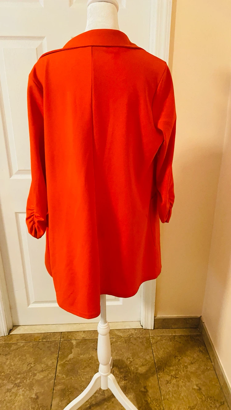 Love 84 open front blazer size large - photo 5