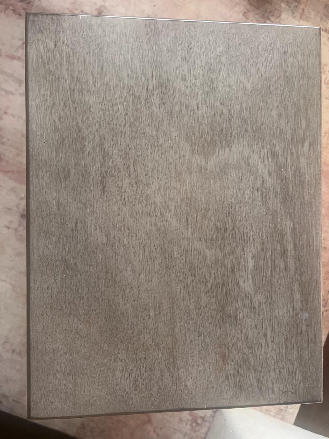 Gray 3-Drawer Nightstand / End Table - photo 3