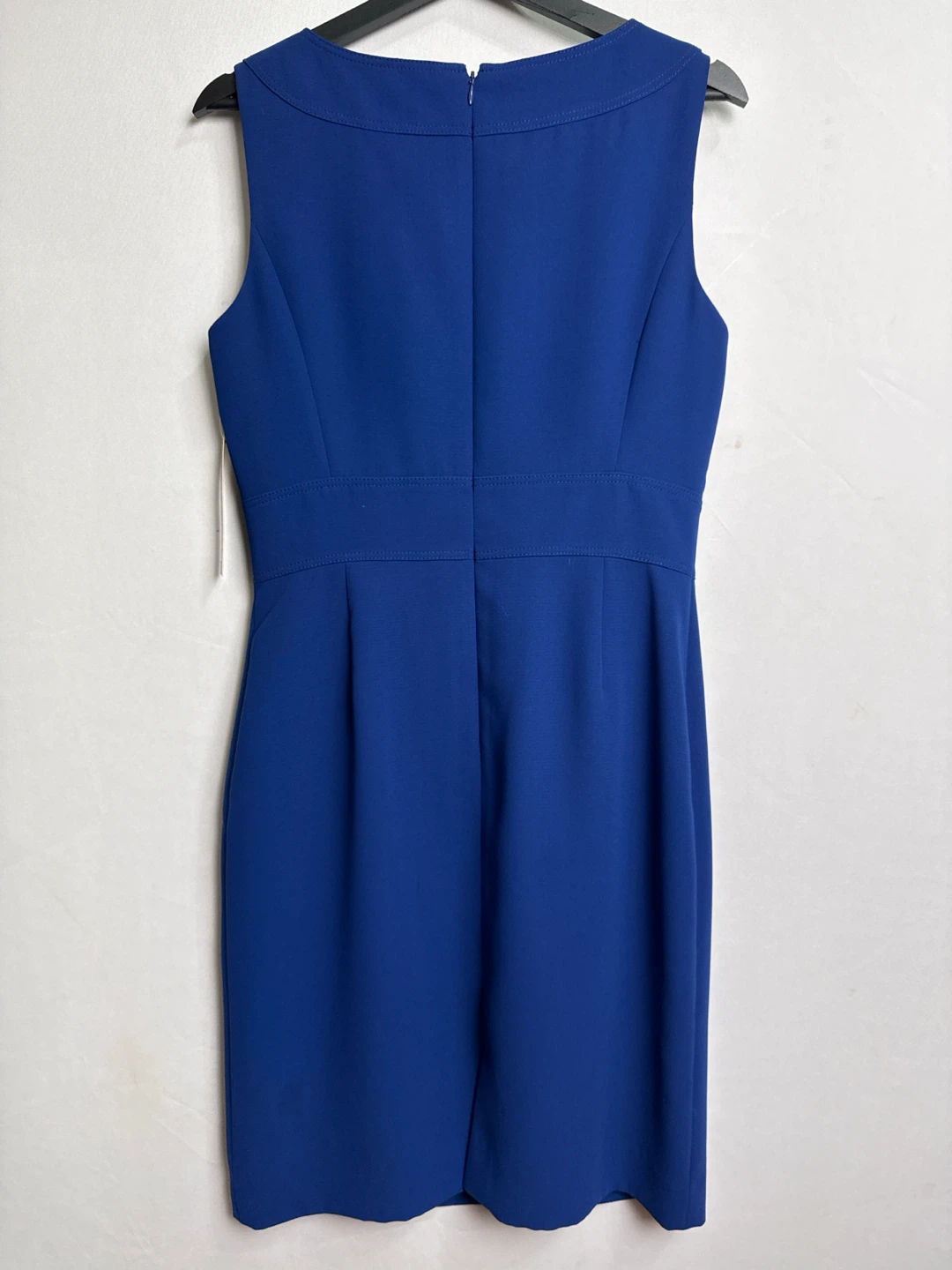 Tahari Arthur S. Levine Blue Sheath Dress Size 6 - photo 5