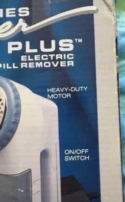 Clothes shaver plus fabric pill remover (Never used) (FREE) - photo 3