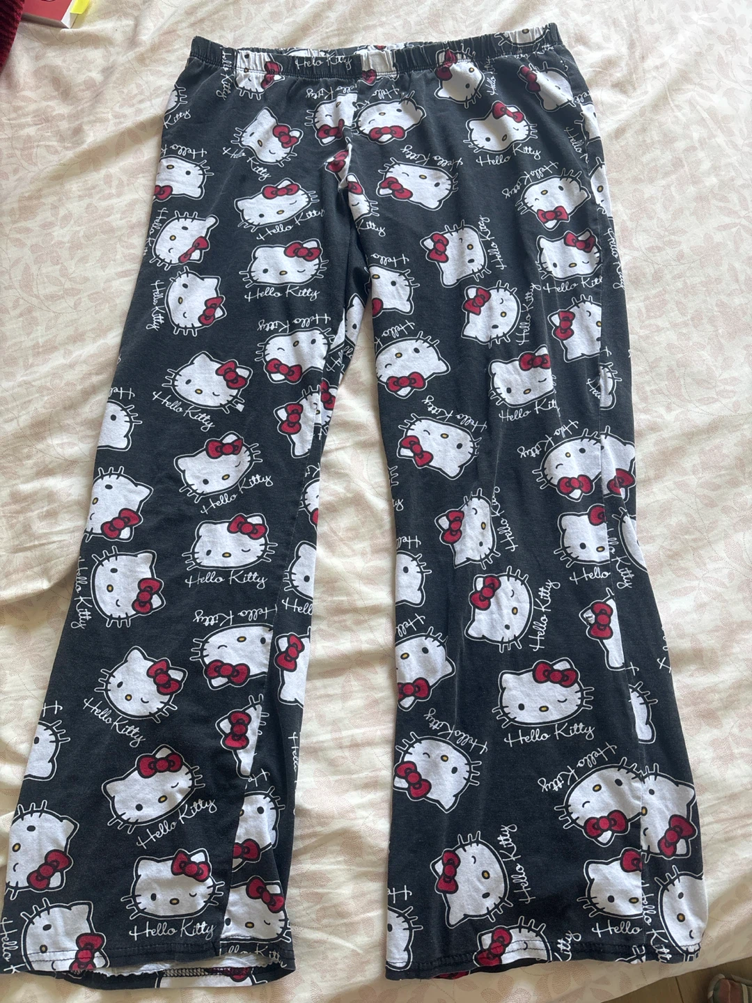 Hello Kitty Black Pajama Pants