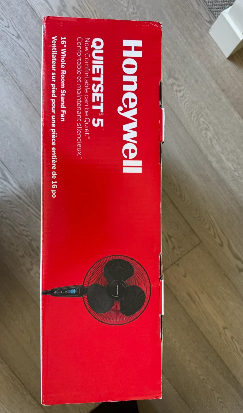 Honeywell QuietSet 5 16" Stand Fan - photo 3