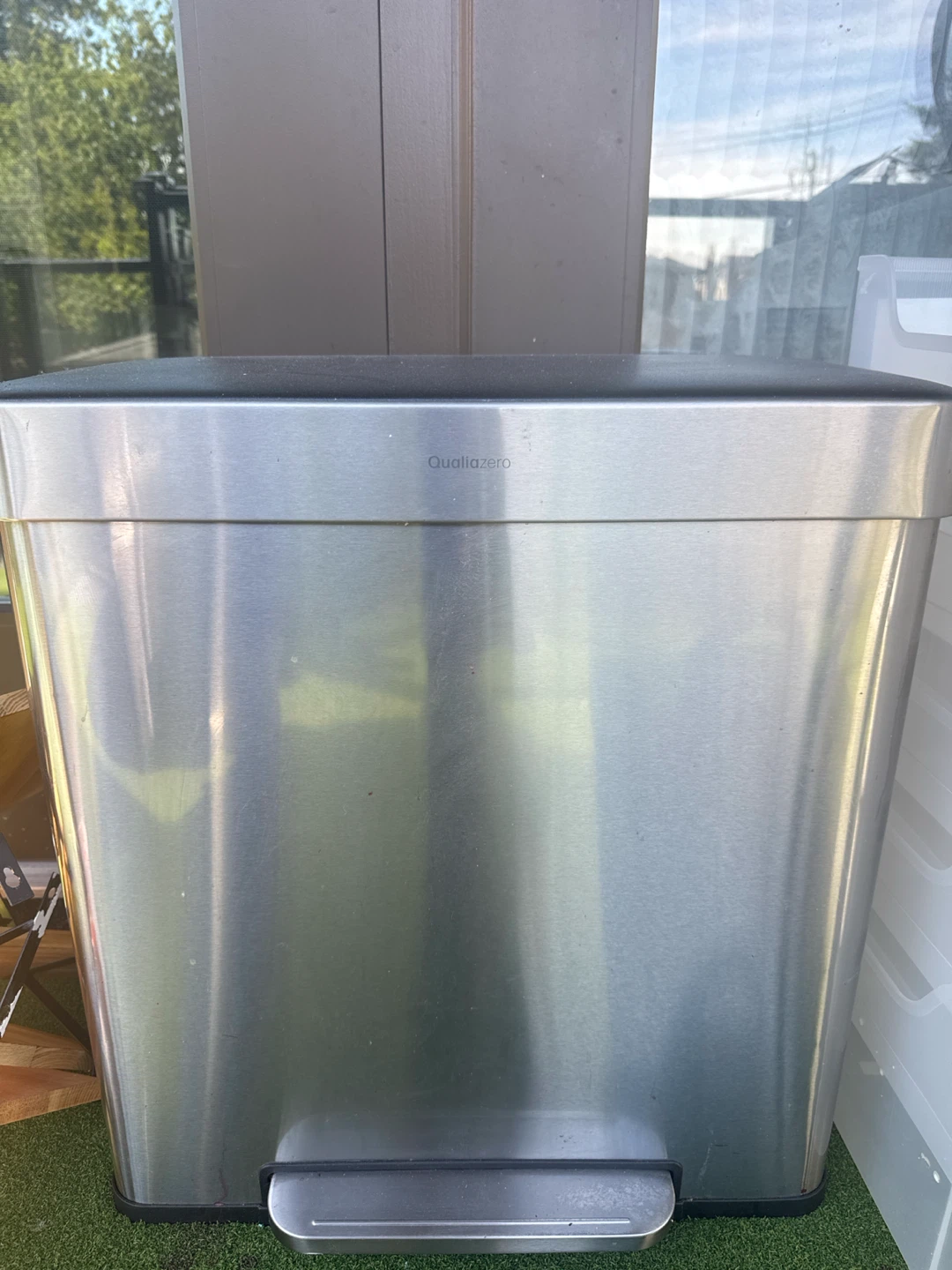 Qualiazero 60L Stainless Steel Step Trash Can - photo 5