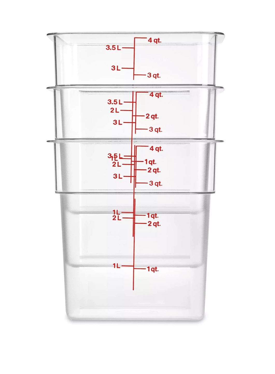 Square Food Storage Container Set - photo 2
