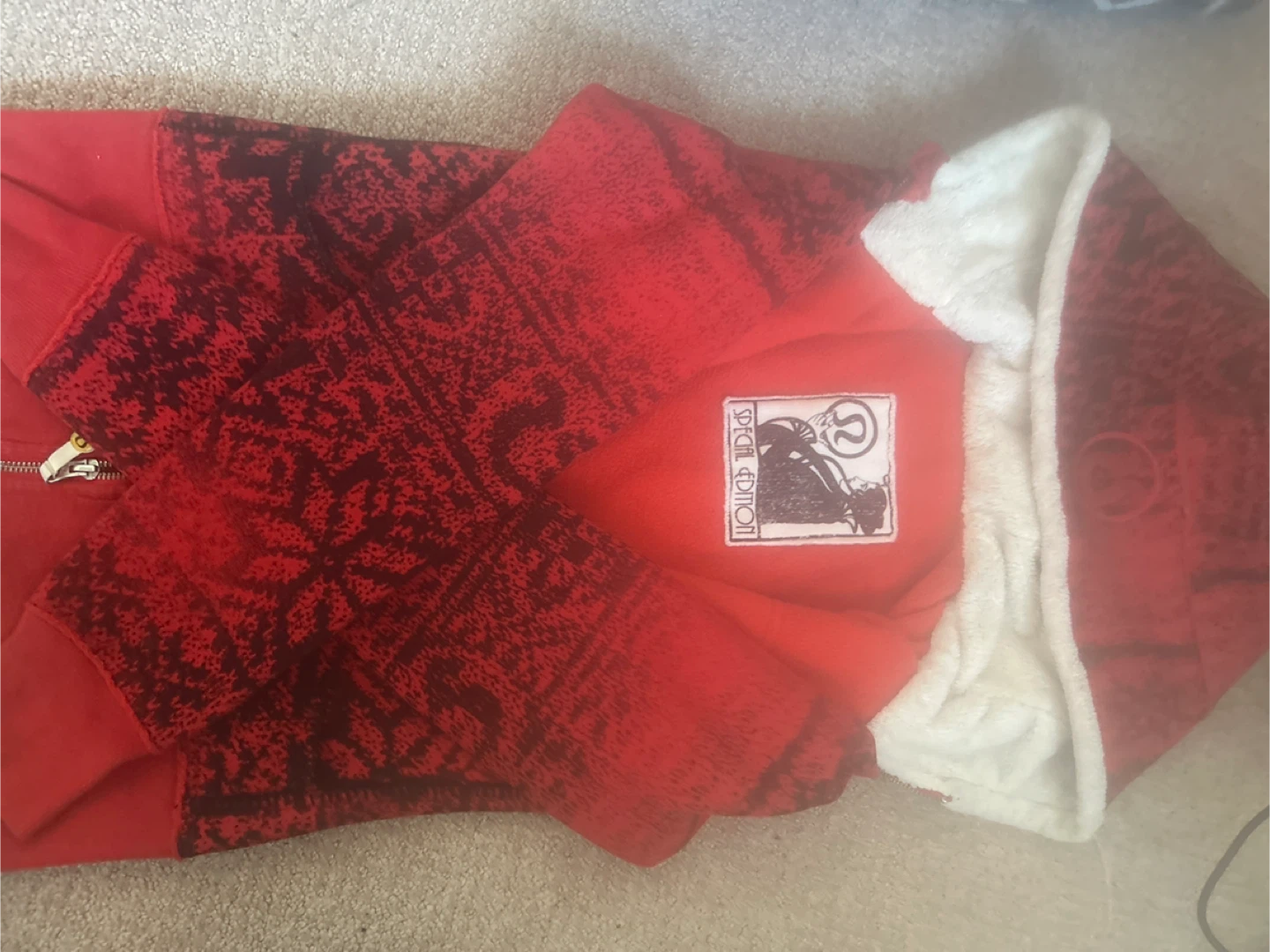 Lululemon Red "Special Edition" Hoodie