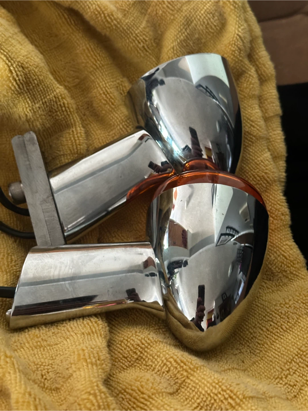 OEM Harley Davidson Chrome Bullet Turn Signals