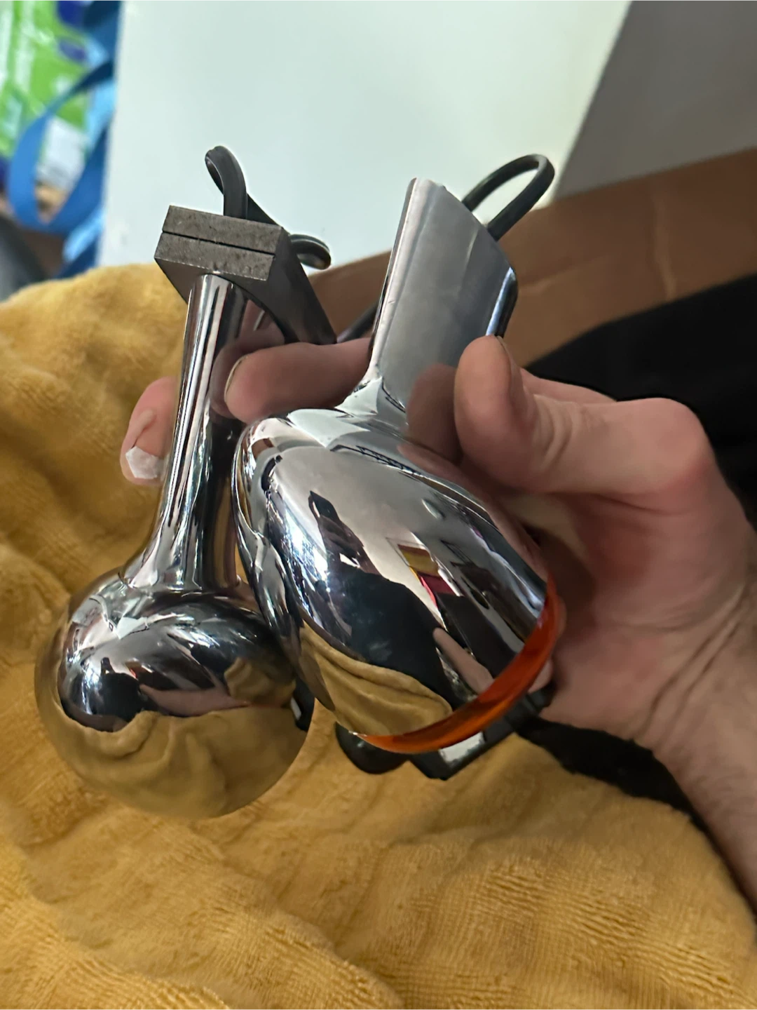 OEM Harley Davidson Chrome Bullet Turn Signals - photo 5