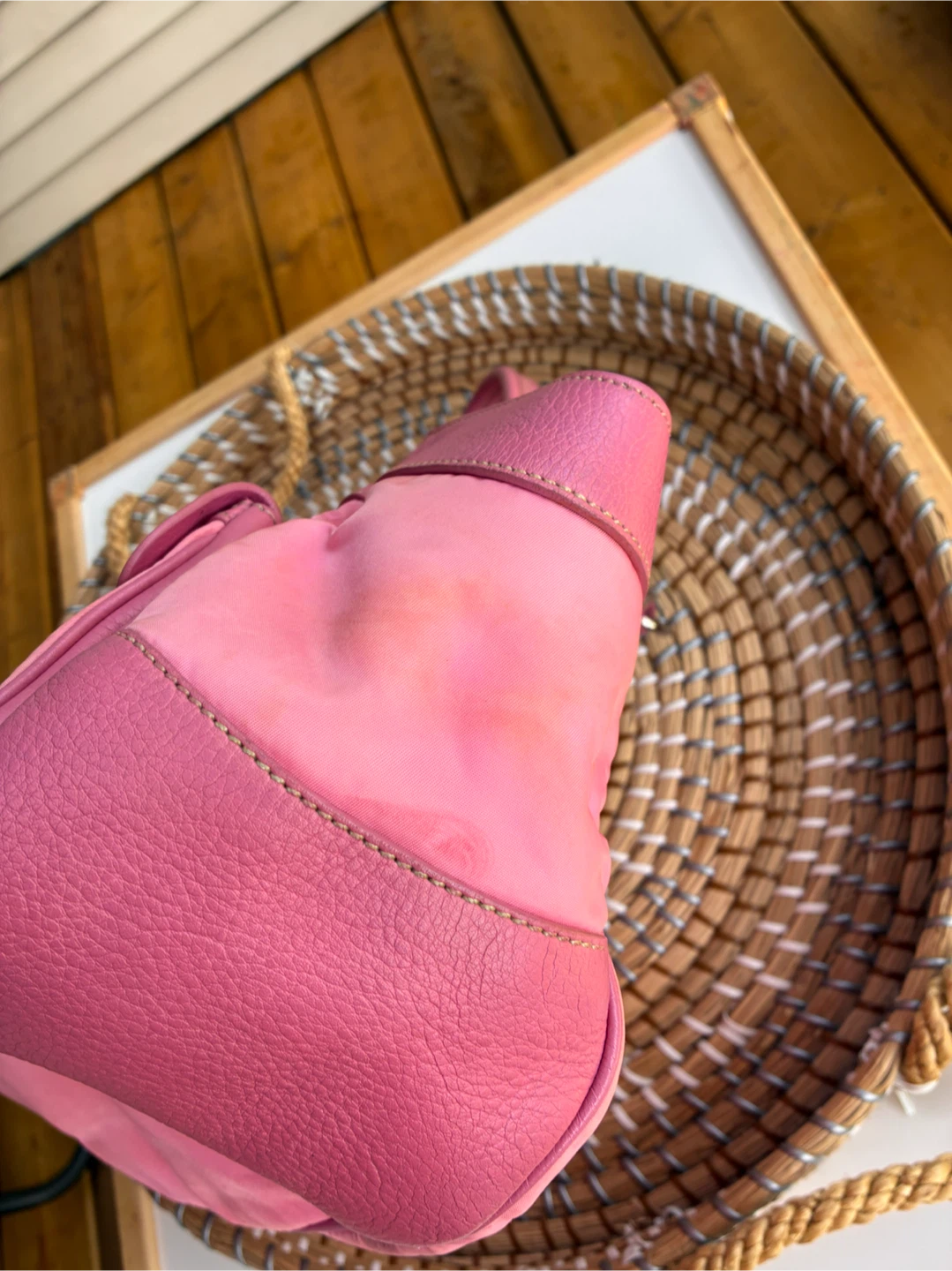 Authentic prada pink shoulder bag - photo 5