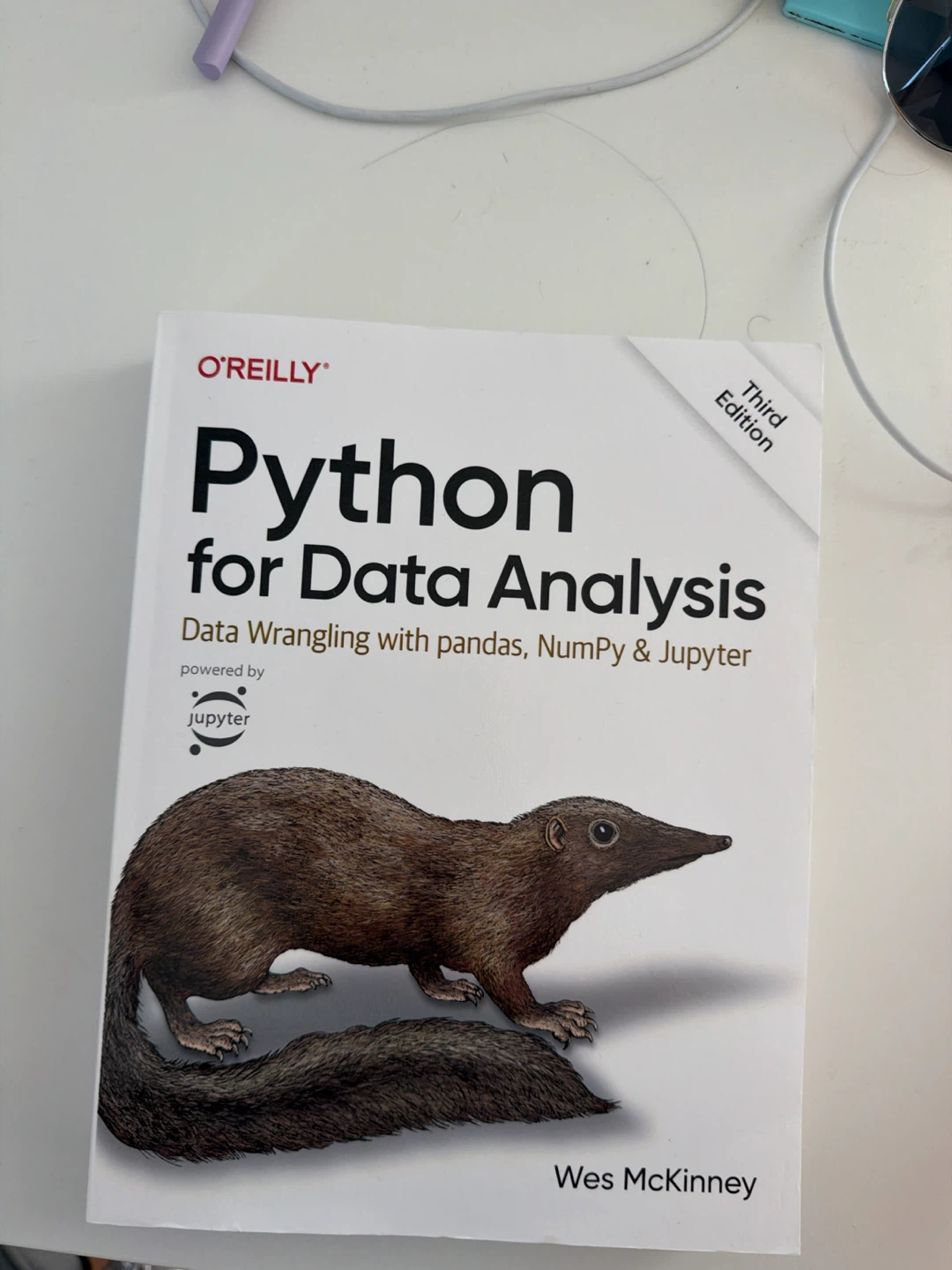 O'Reilly Python for Data Analysis Third Edition Book