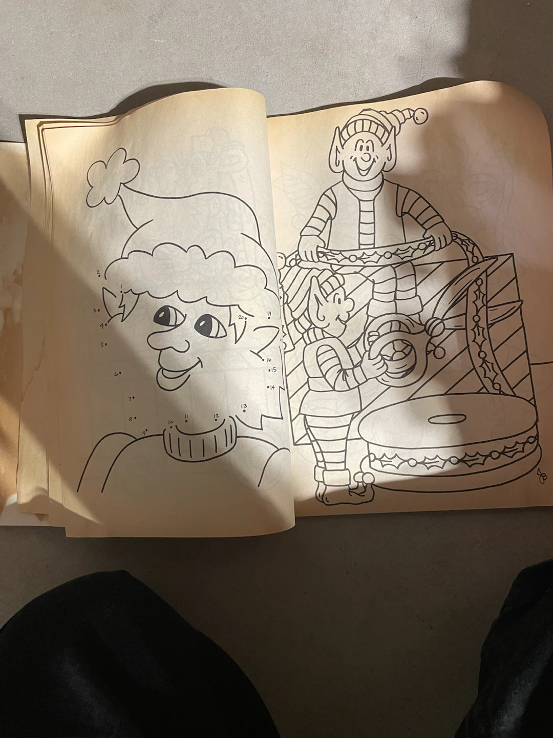 Merry Christmas Coloring & Activity Book 1998 - photo 5