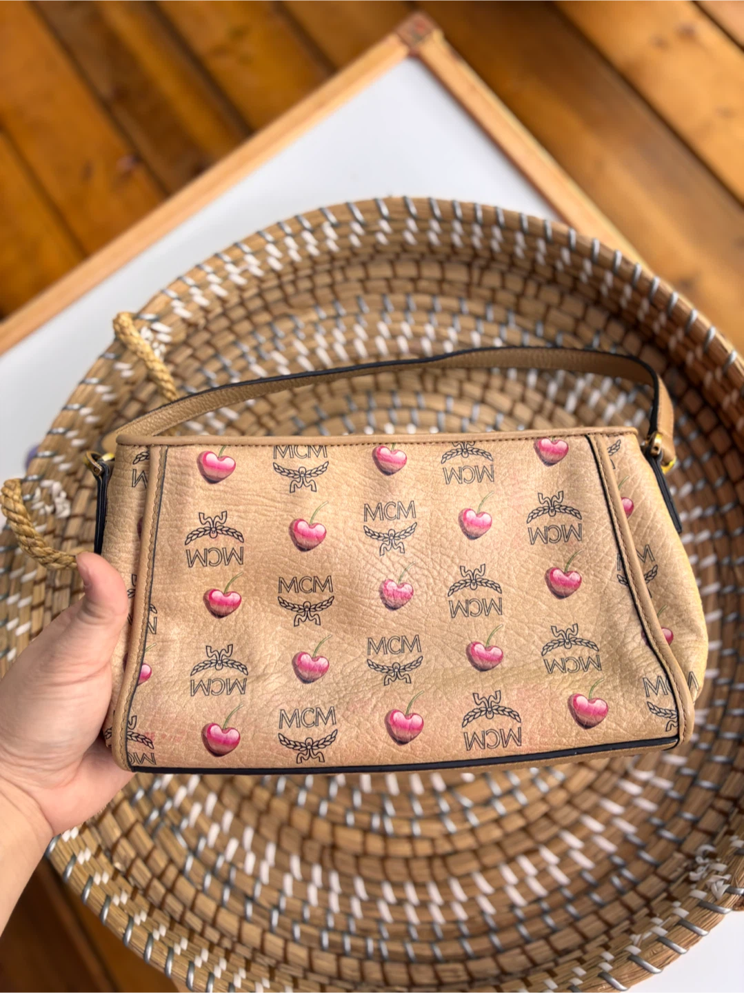 2 way bag mcm authentic - photo 3