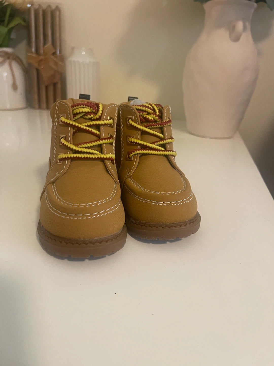 Toddler Tan Work Boots