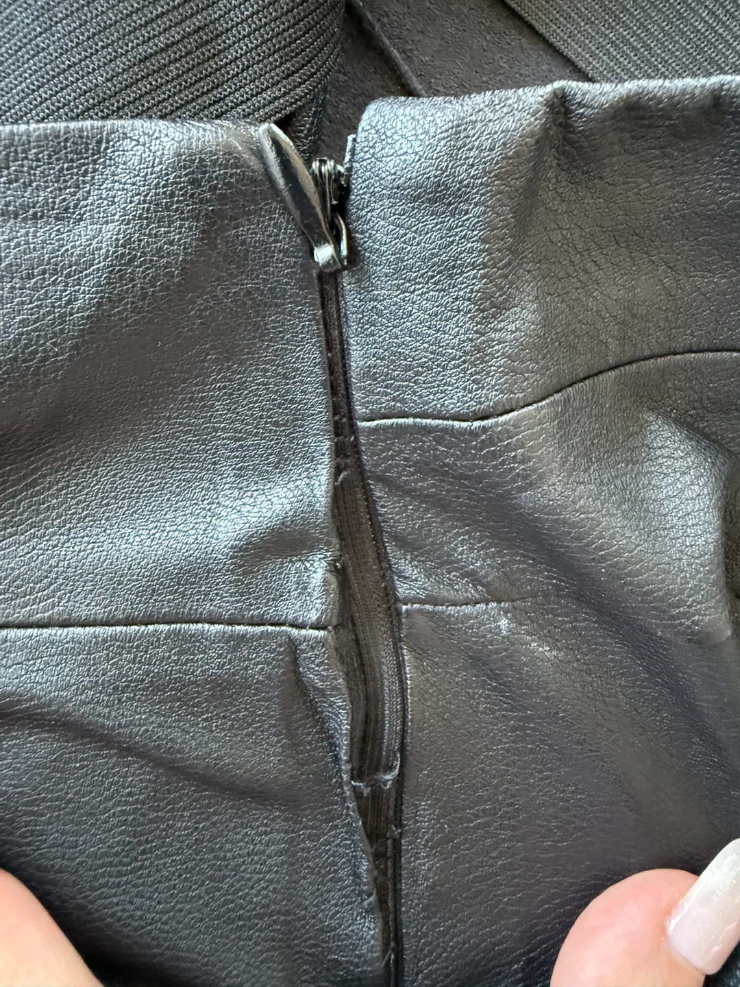 Zara Basic Collection Faux Leather Pants size xs - photo 5