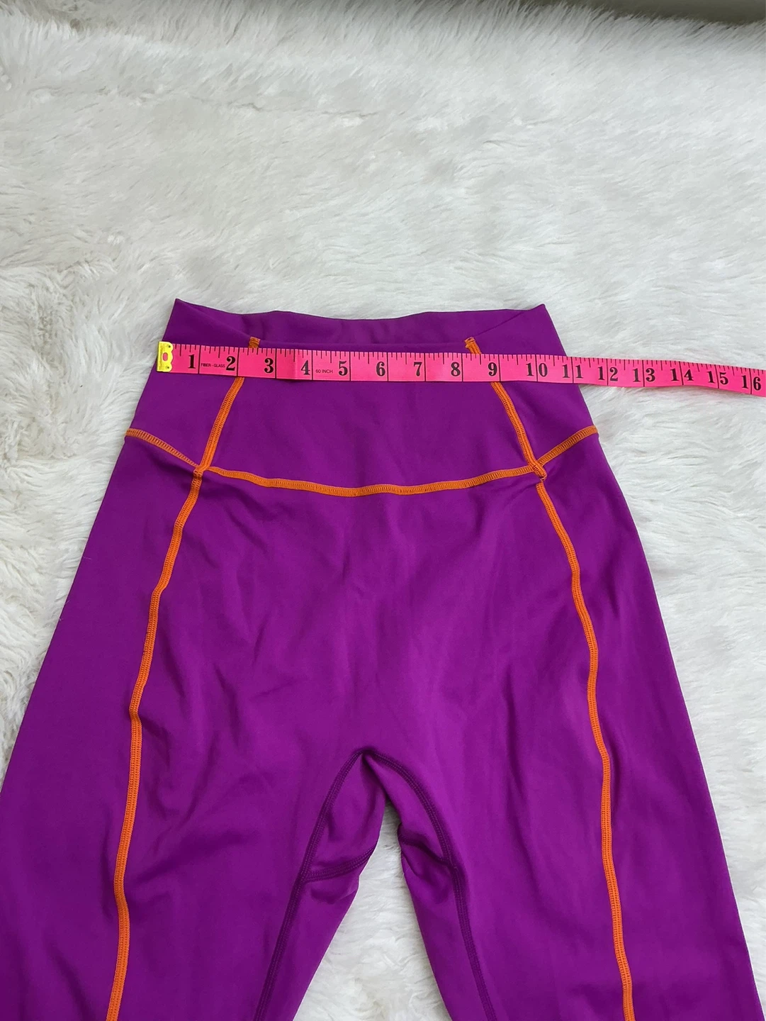BuffBunny Collection - Purple High-Waisted Leggings - Sz Med - photo 2