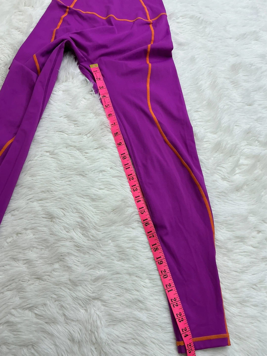 BuffBunny Collection - Purple High-Waisted Leggings - Sz Med - photo 3