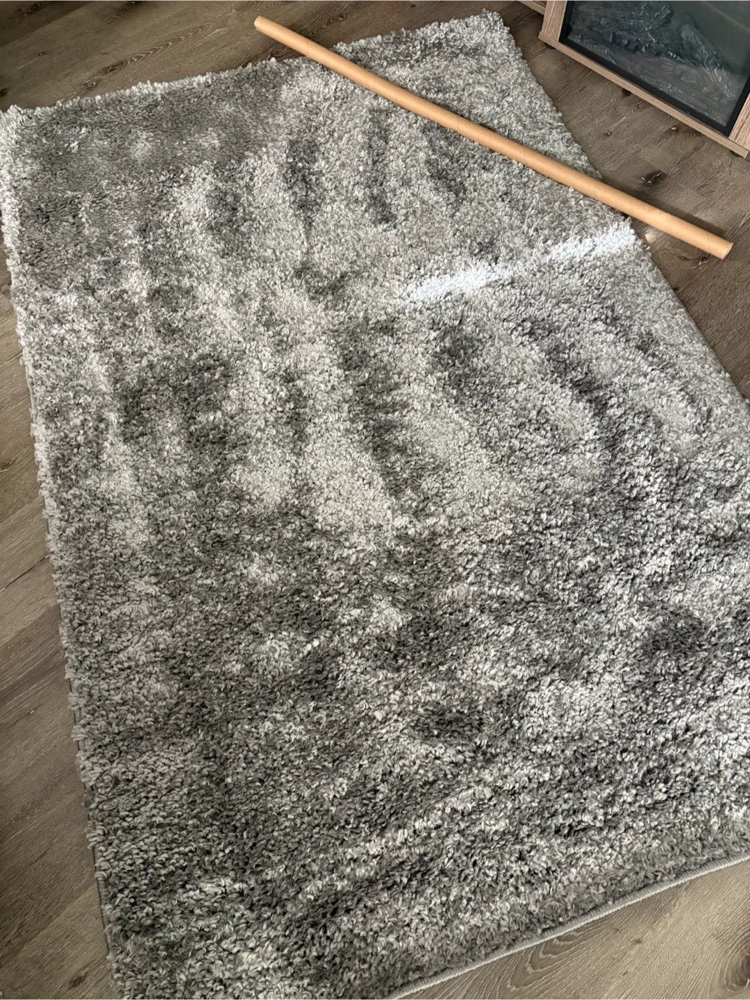 Gray area rug - photo 2