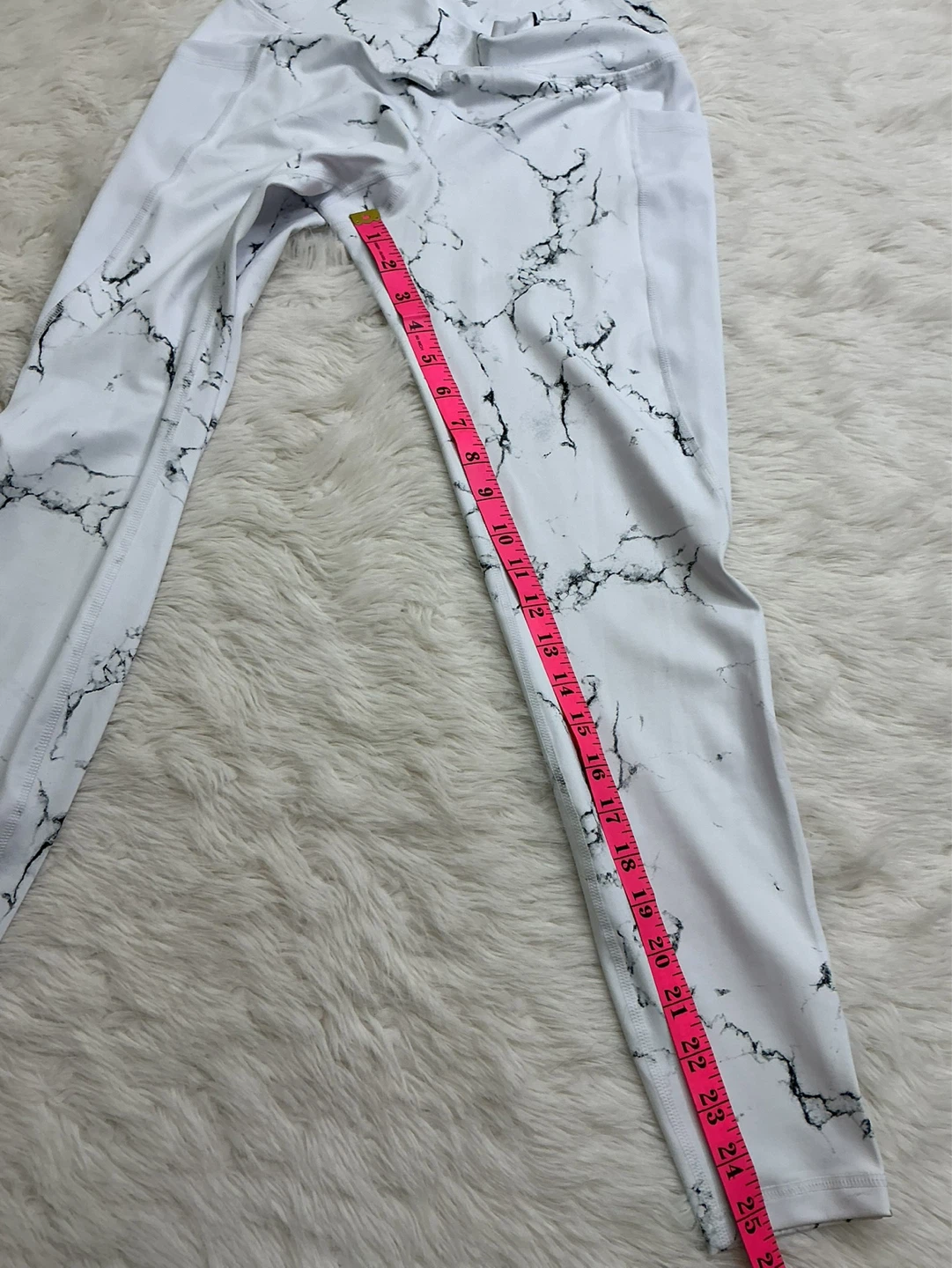 BuffBunny Collection - Marbled Leggings - Sz Medium - photo 3