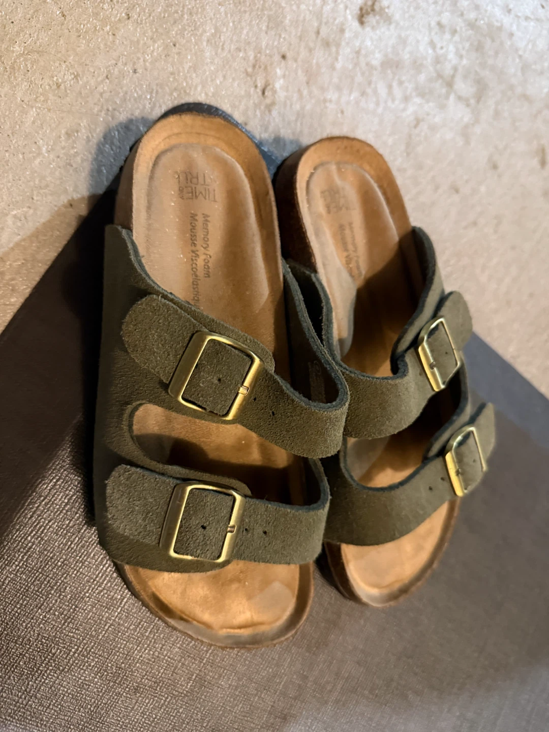 Time and Tru Memory Foam Slides - photo 2