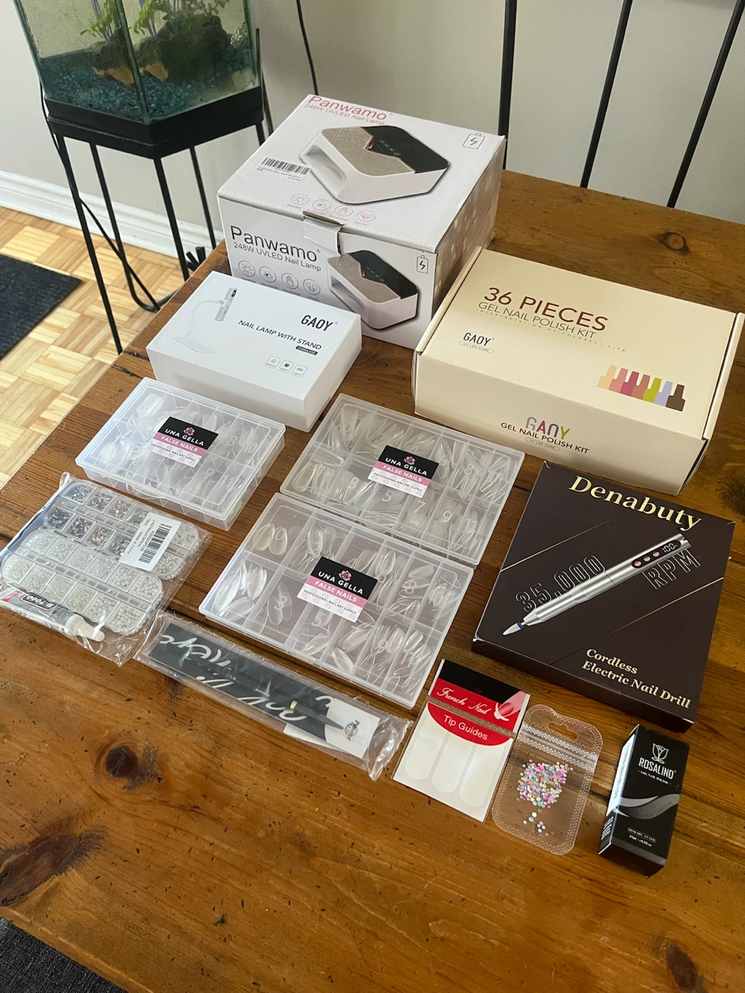 UV Gel & Acrylic Nail Kit – Complete Set – Like New
