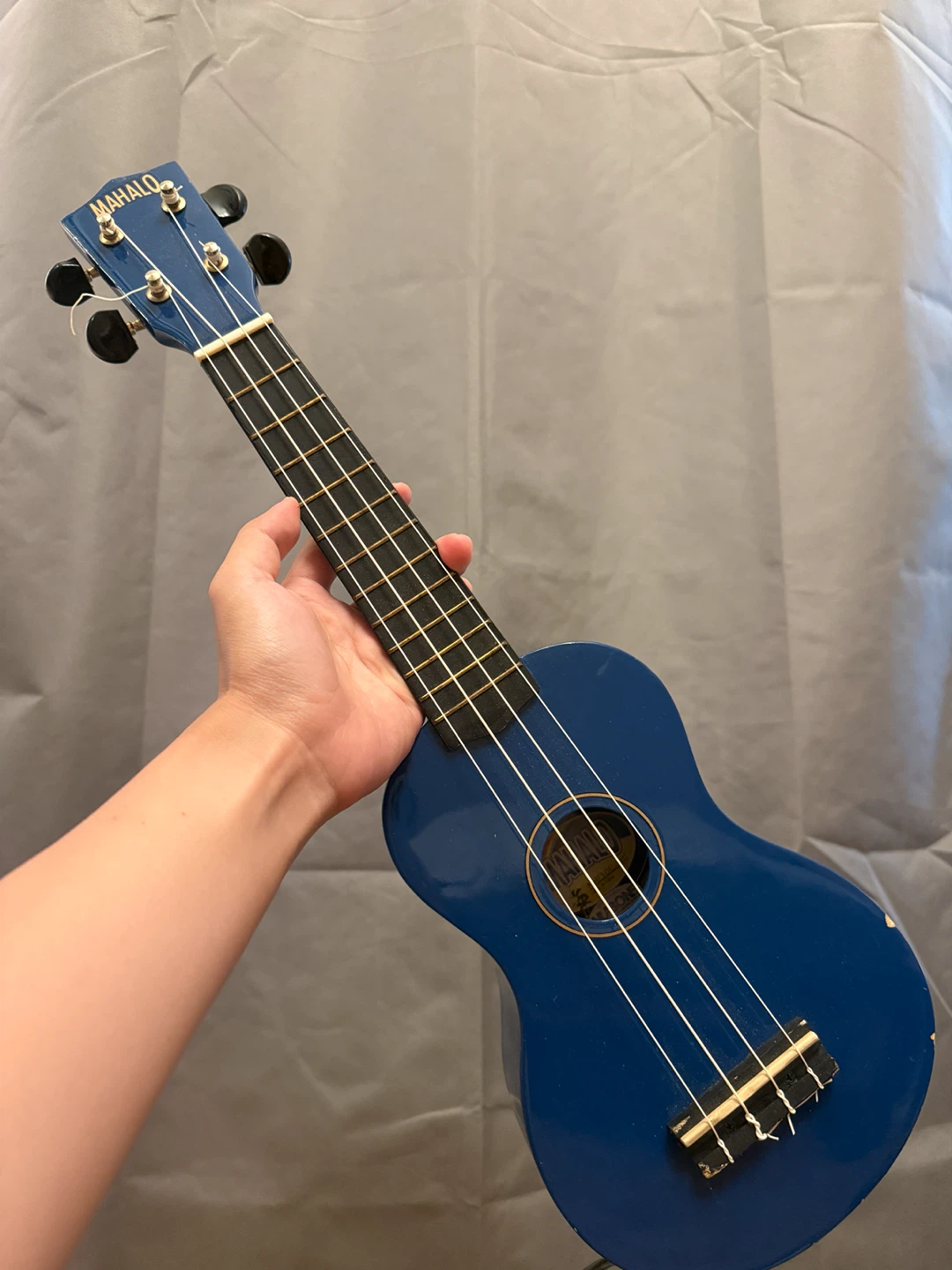 Mahalo Blue Ukulele