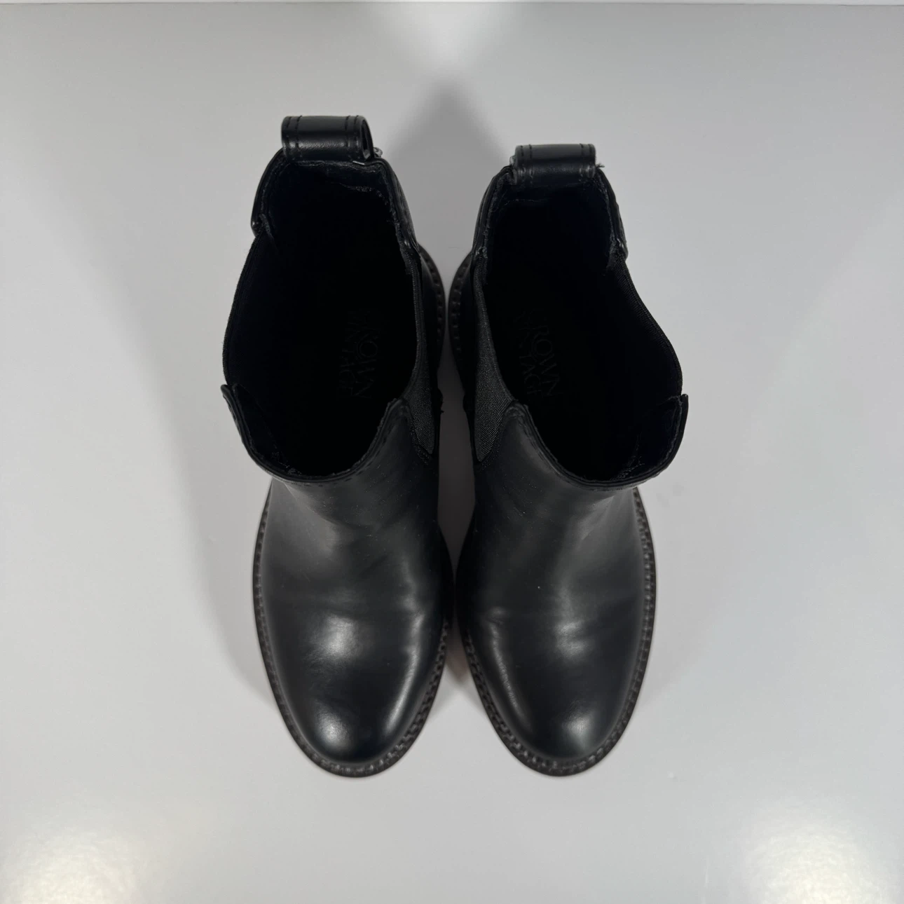 Crown Vintage Gilian black Chelsea, US 6 Medium with box - photo 4