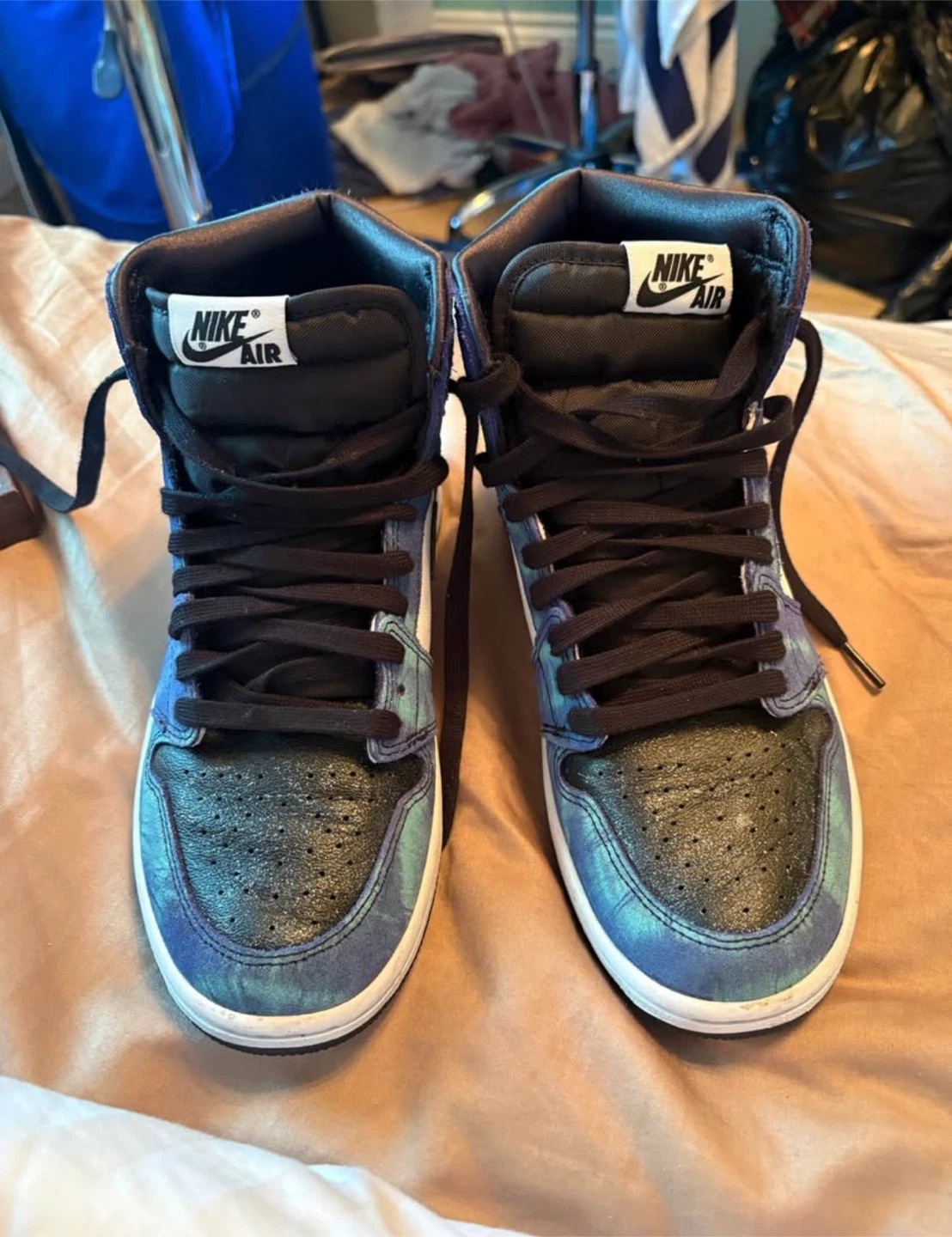 Nike Air Jordan 1 High OG "Washed Crane" - photo 2