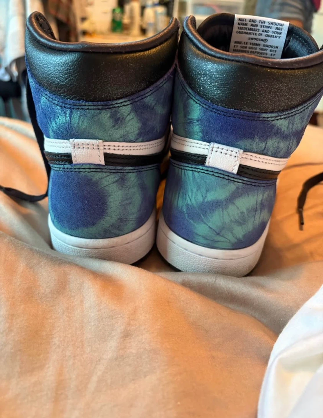 Nike Air Jordan 1 High OG "Washed Crane" - photo 3