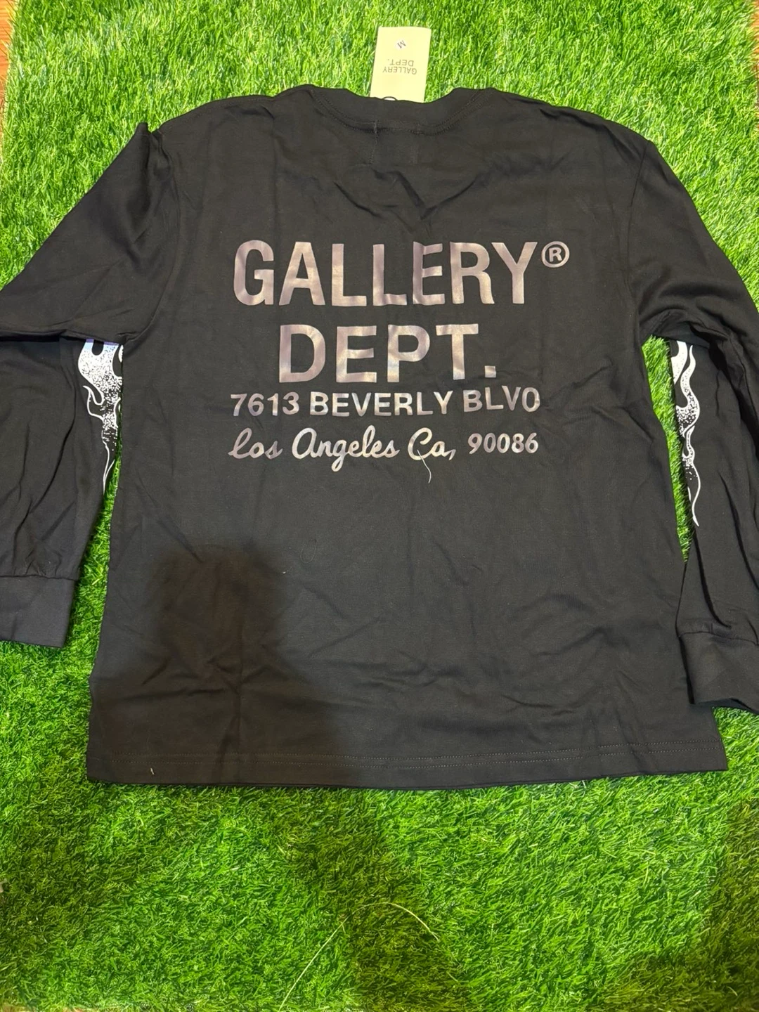 Gallery Dept. Black Long Sleeve T-Shirt