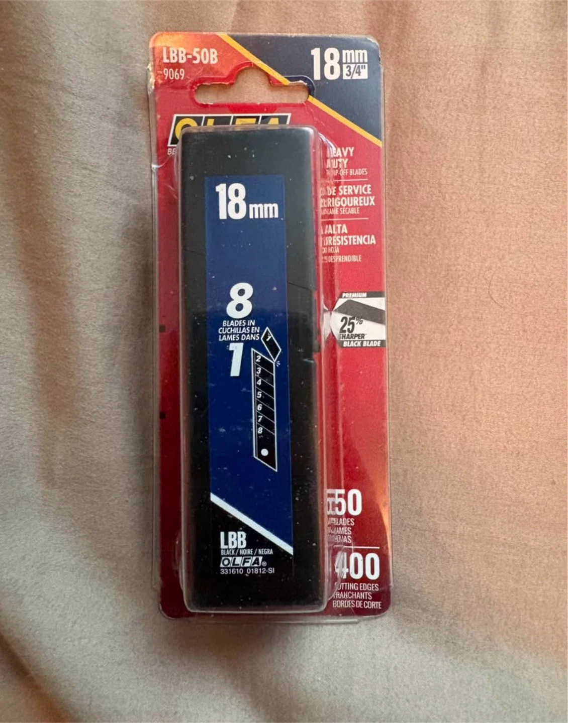 OLFA 18mm Utility Blades - 8 Count