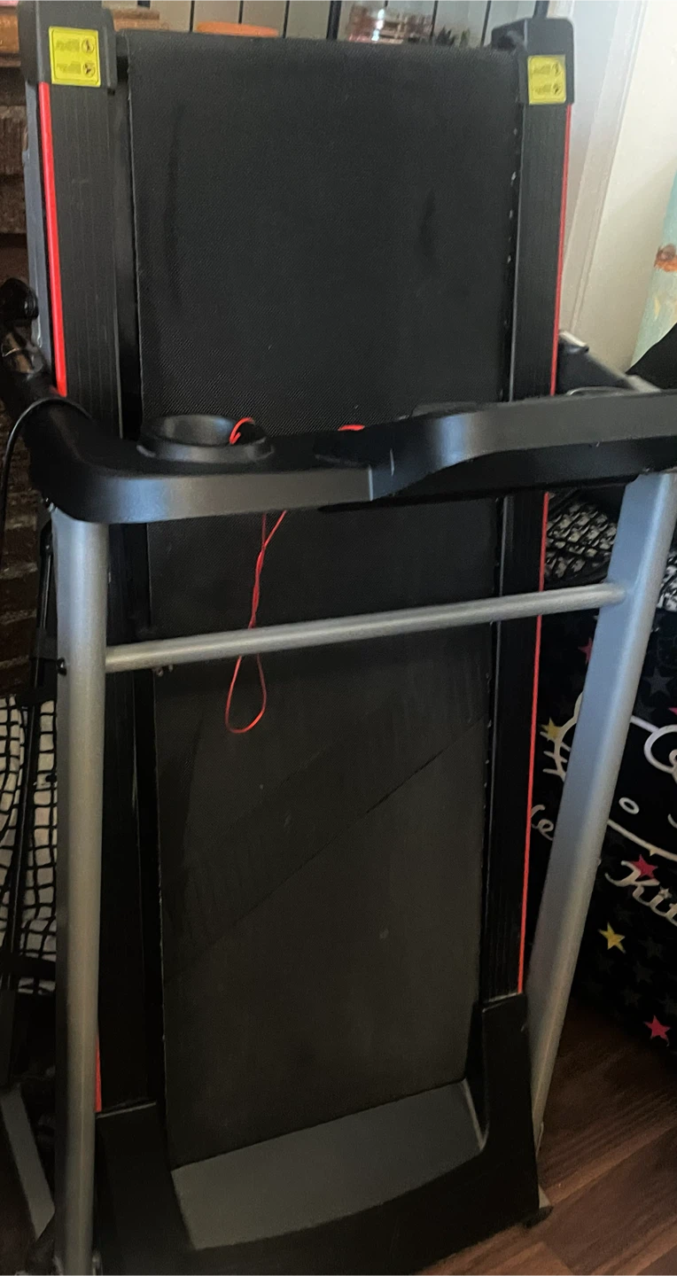 Gently used OVTCX folding Treadmill