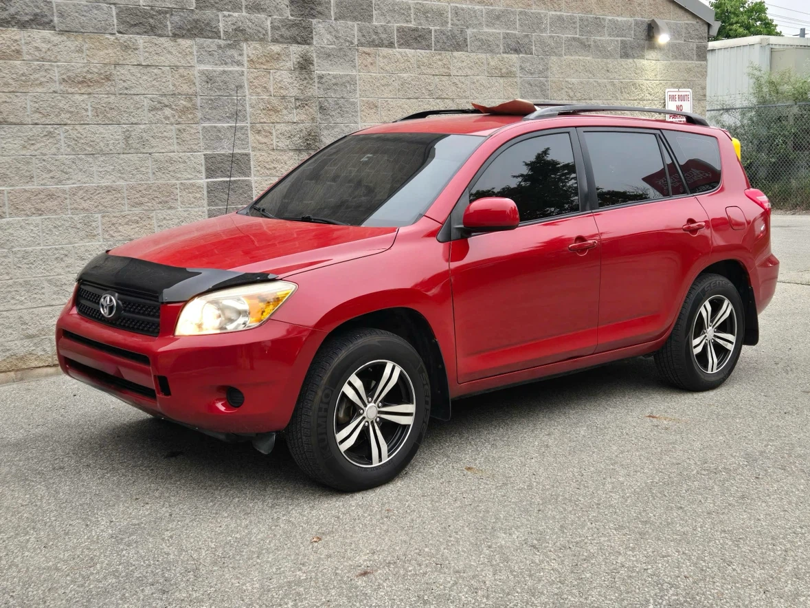 Red  2008 Toyota RAV4 AWD