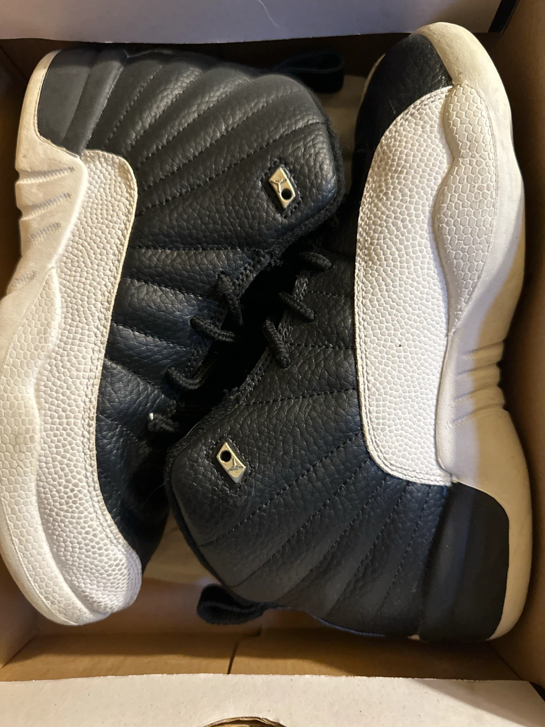 Air Jordan 12 Retro (PS) Black/Varsity Red Shoes - photo 2