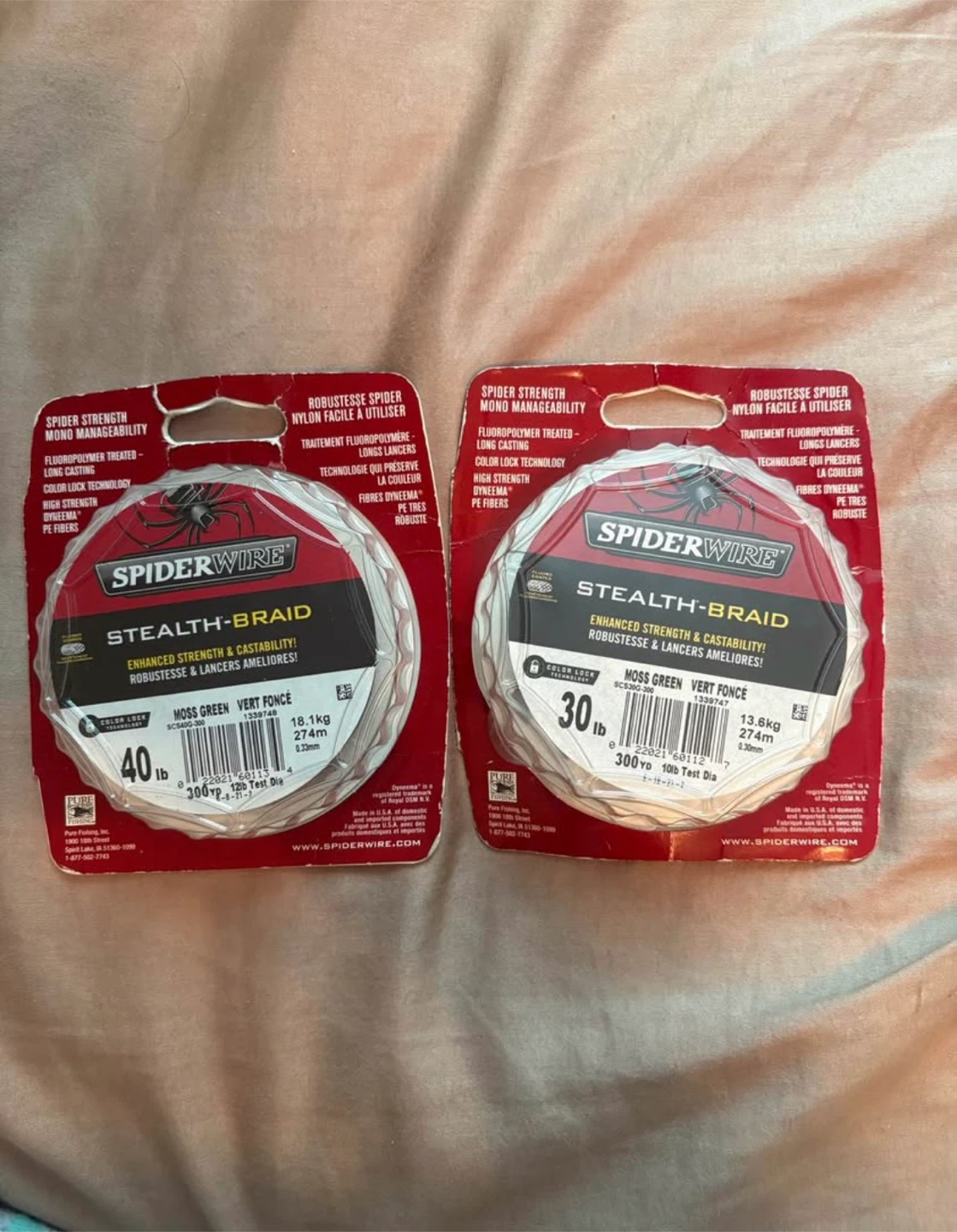SpiderWire Stealth Braid Fishing Line