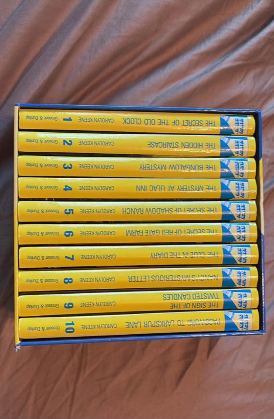 Nancy Drew Mystery Stories Collection 10 Books