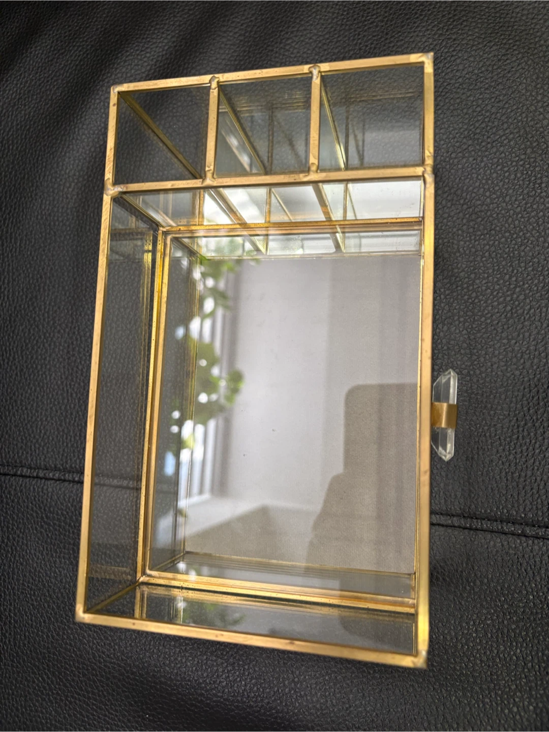 New Glass makeup organizer with drawer - photo 2
