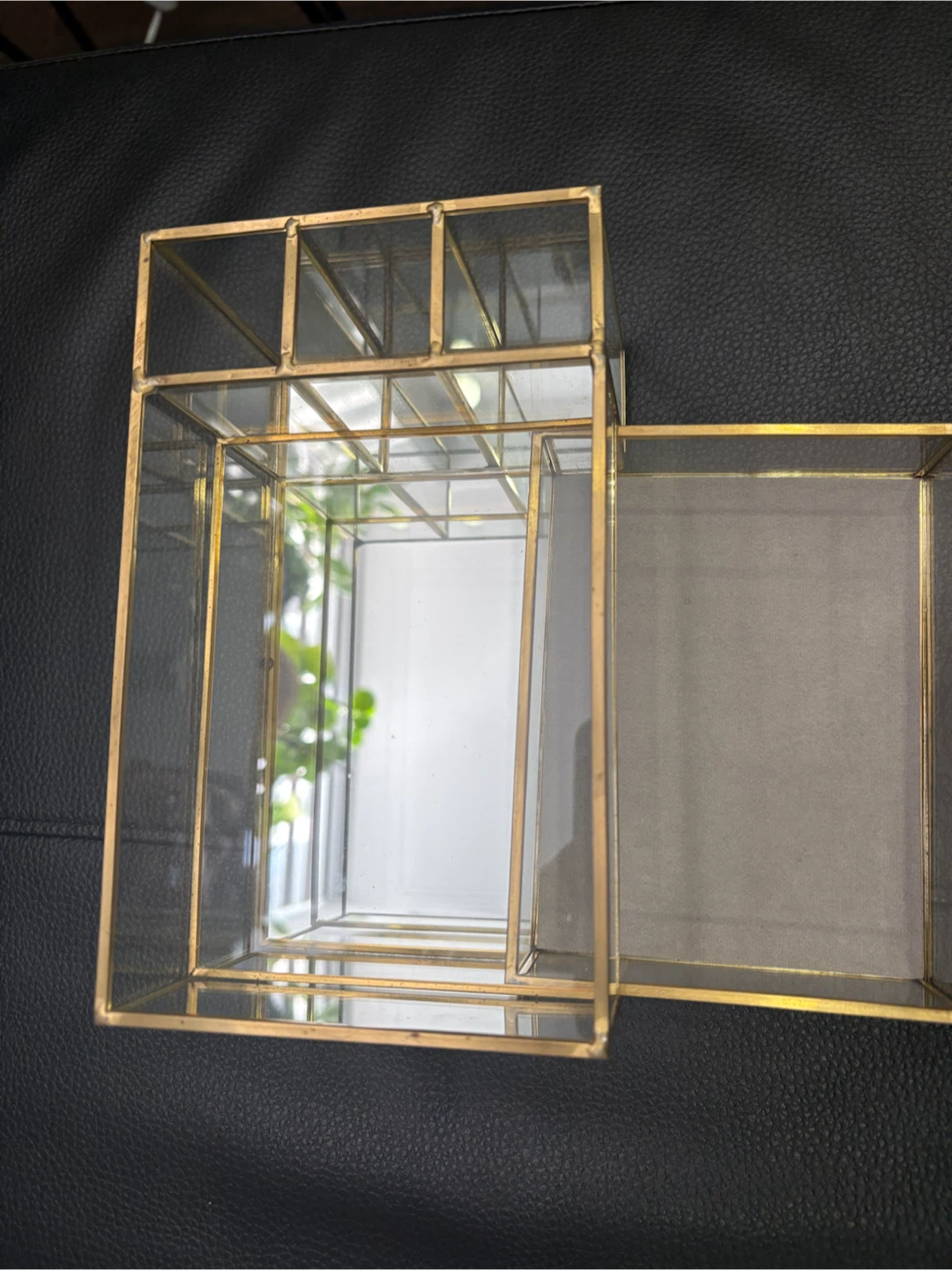 New Glass makeup organizer with drawer - photo 5