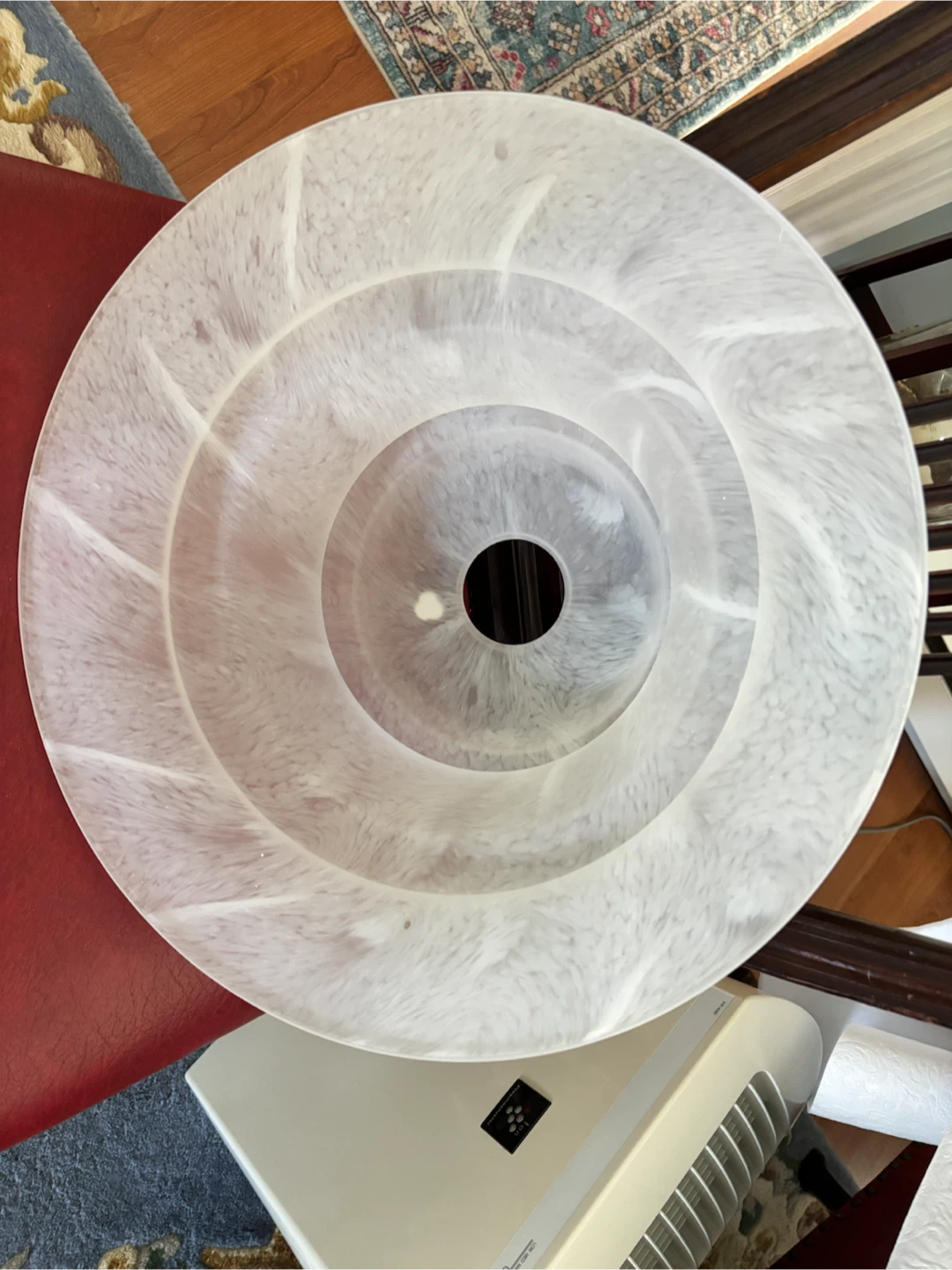 Swirl Glass Lamp Shade - photo 3