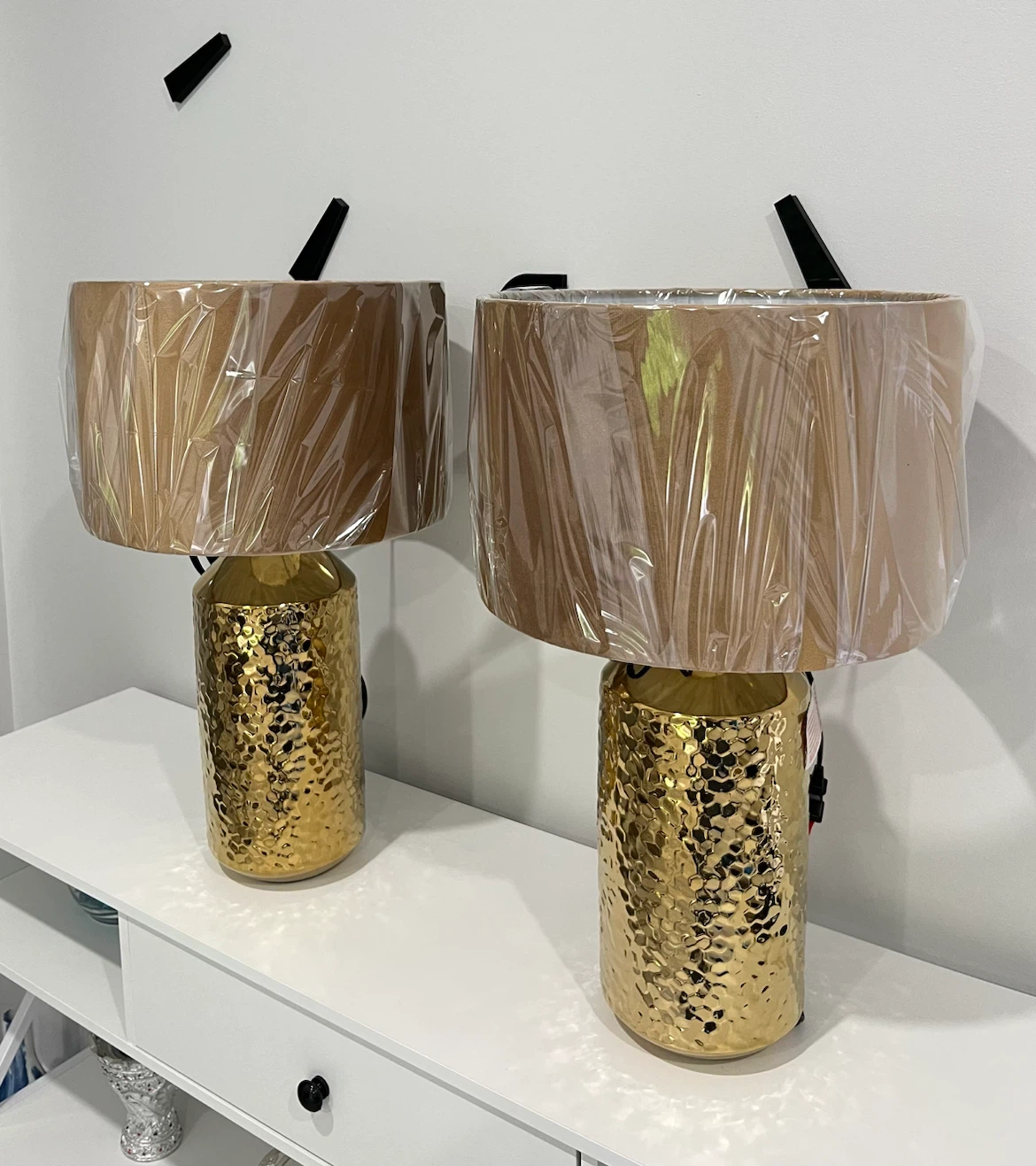 New Gold Lamps