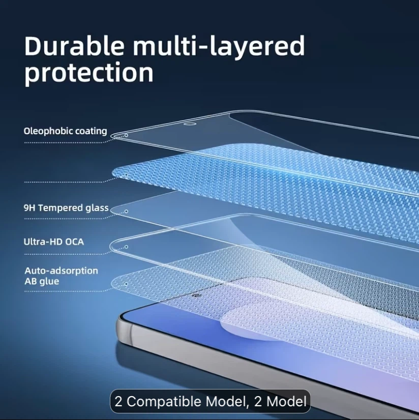 Samsung s24 plus 2 screen protectors - photo 2