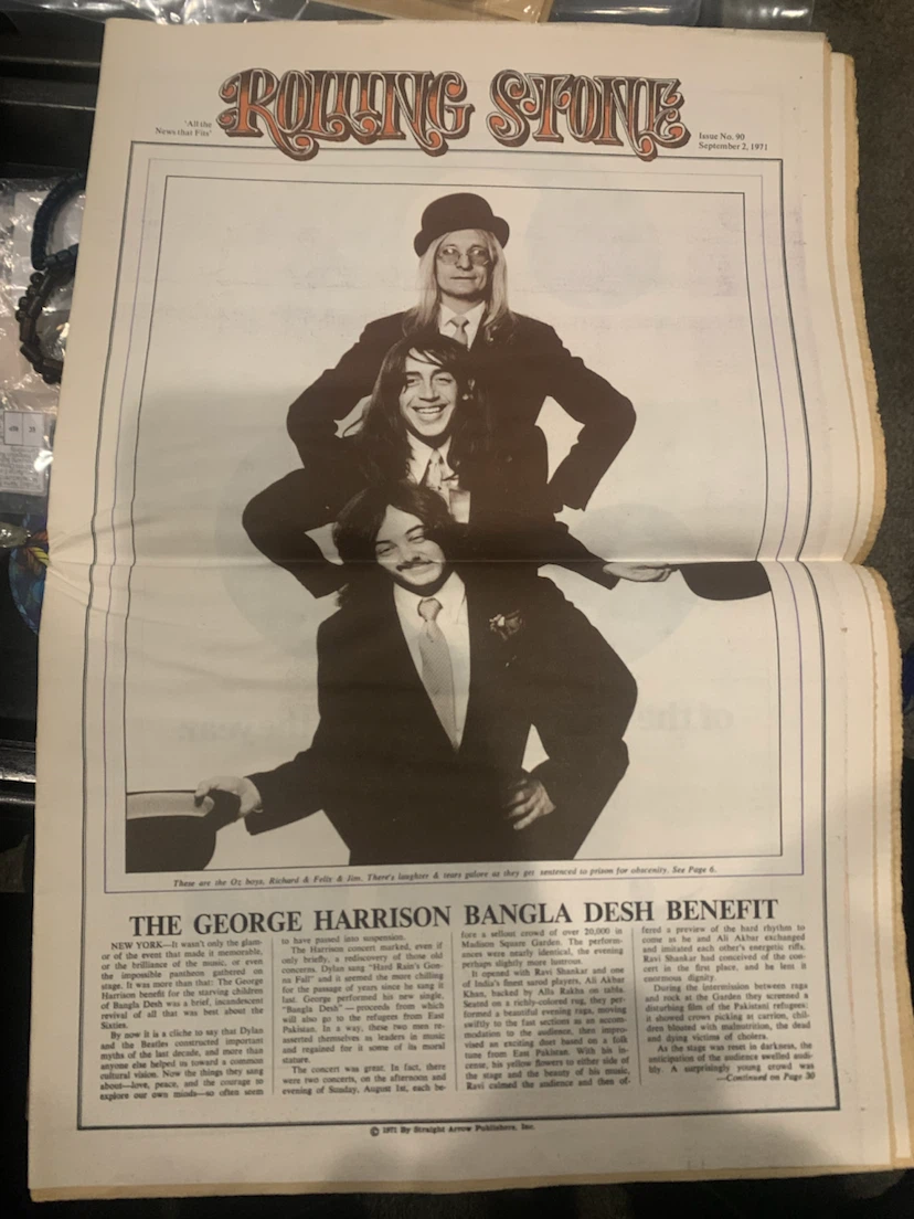 Rolling Stone Magazine - September 2, 1971 - photo 3