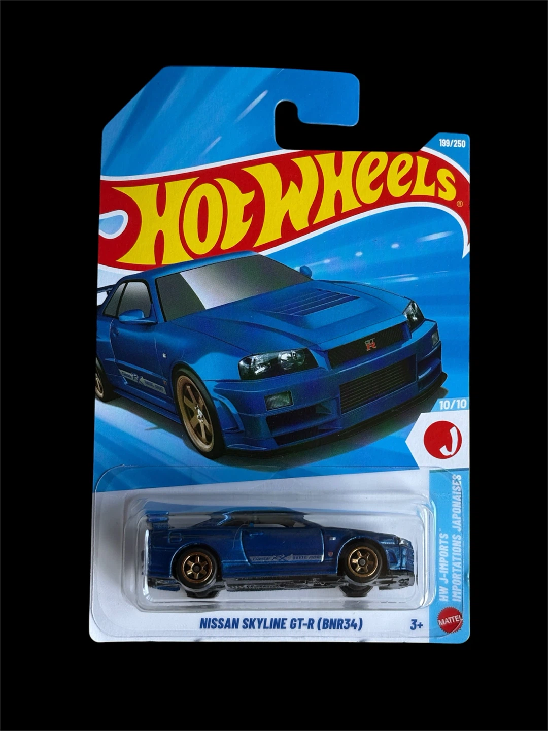 Hot Wheels Nissan Skyline GT-R (BNR34) Toy Car