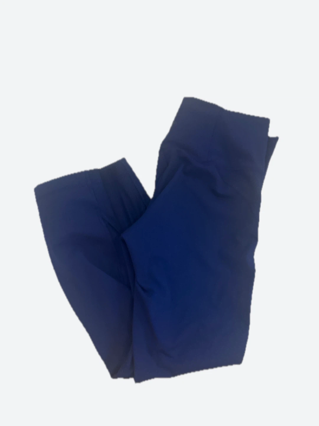 Lululemon Navy Blue Cropped Leggings with mesh detail - photo 4