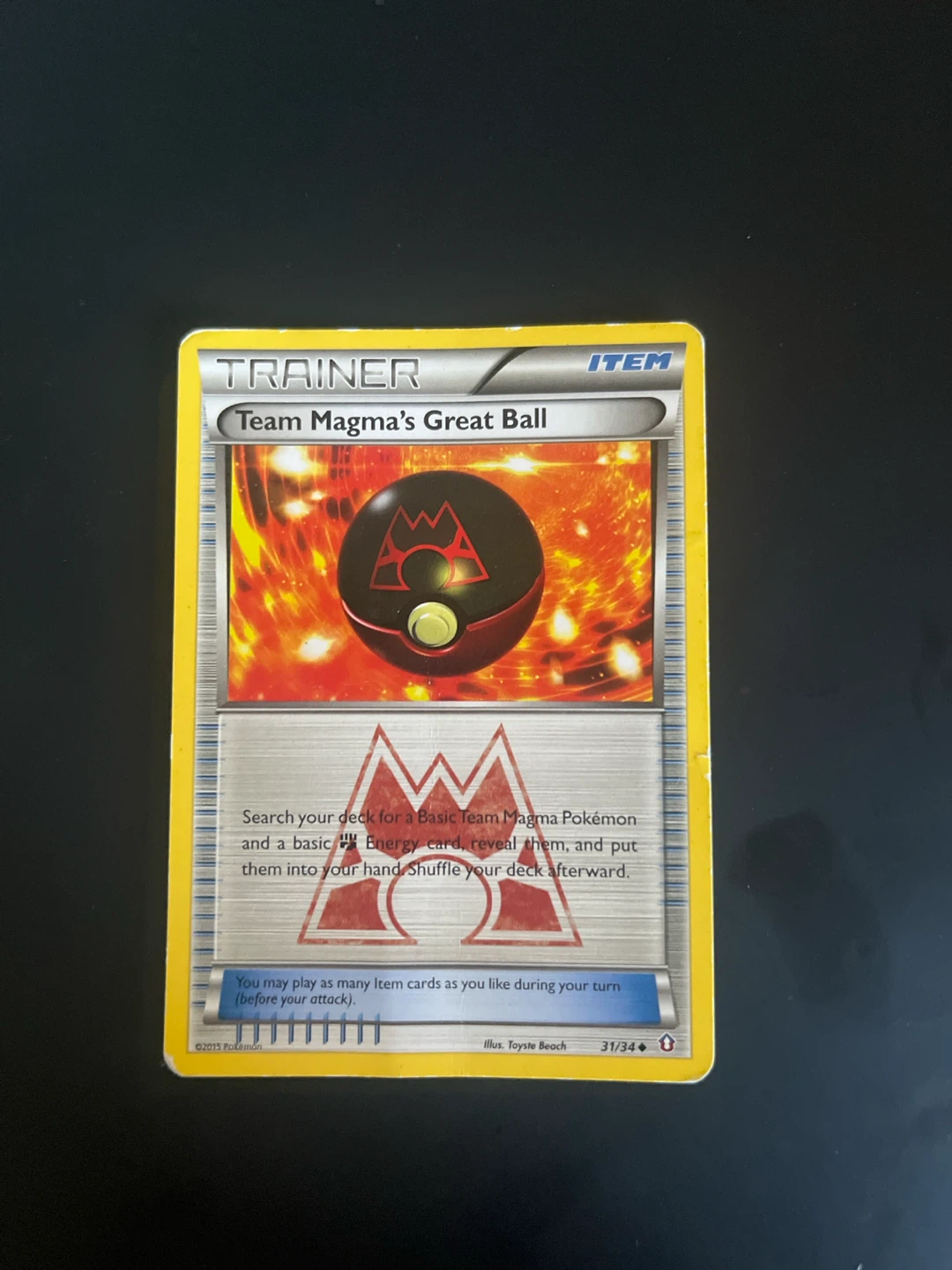 Team Magma's Great Ball 31/34
