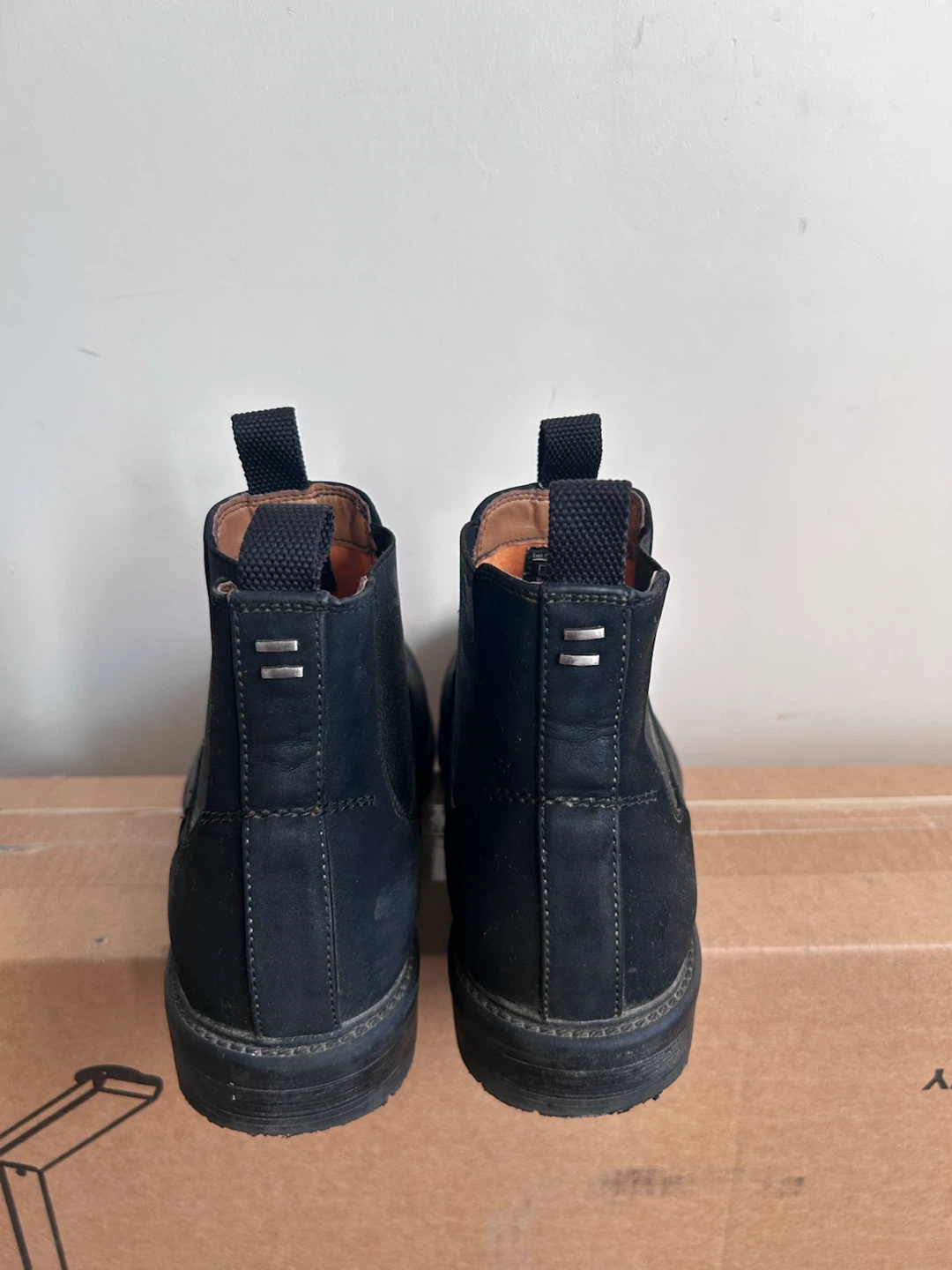Black Vegan Leather Chelsea Boots - photo 2
