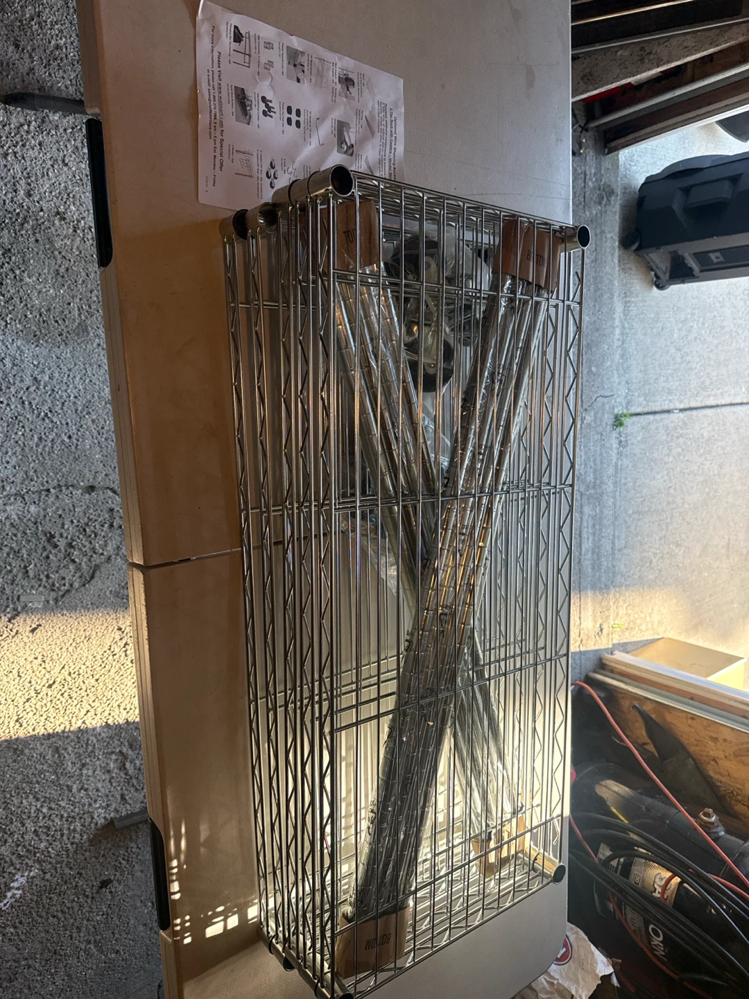 Wire Shelving Unit