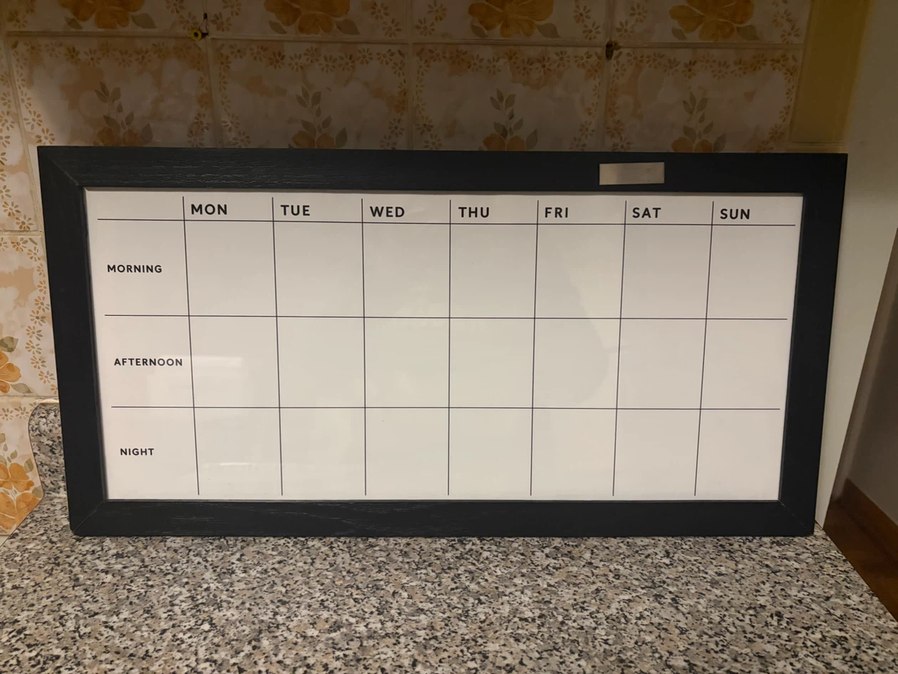 Magnetic Dry Erase Weekly Planner Whiteboard - photo 4