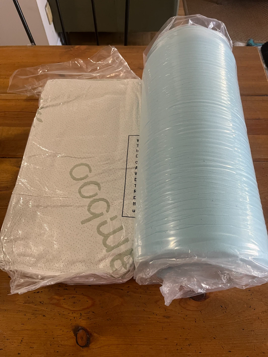 Memory Foam Mattress Topper + Bamboo Pillow Top (Twin) - photo 3