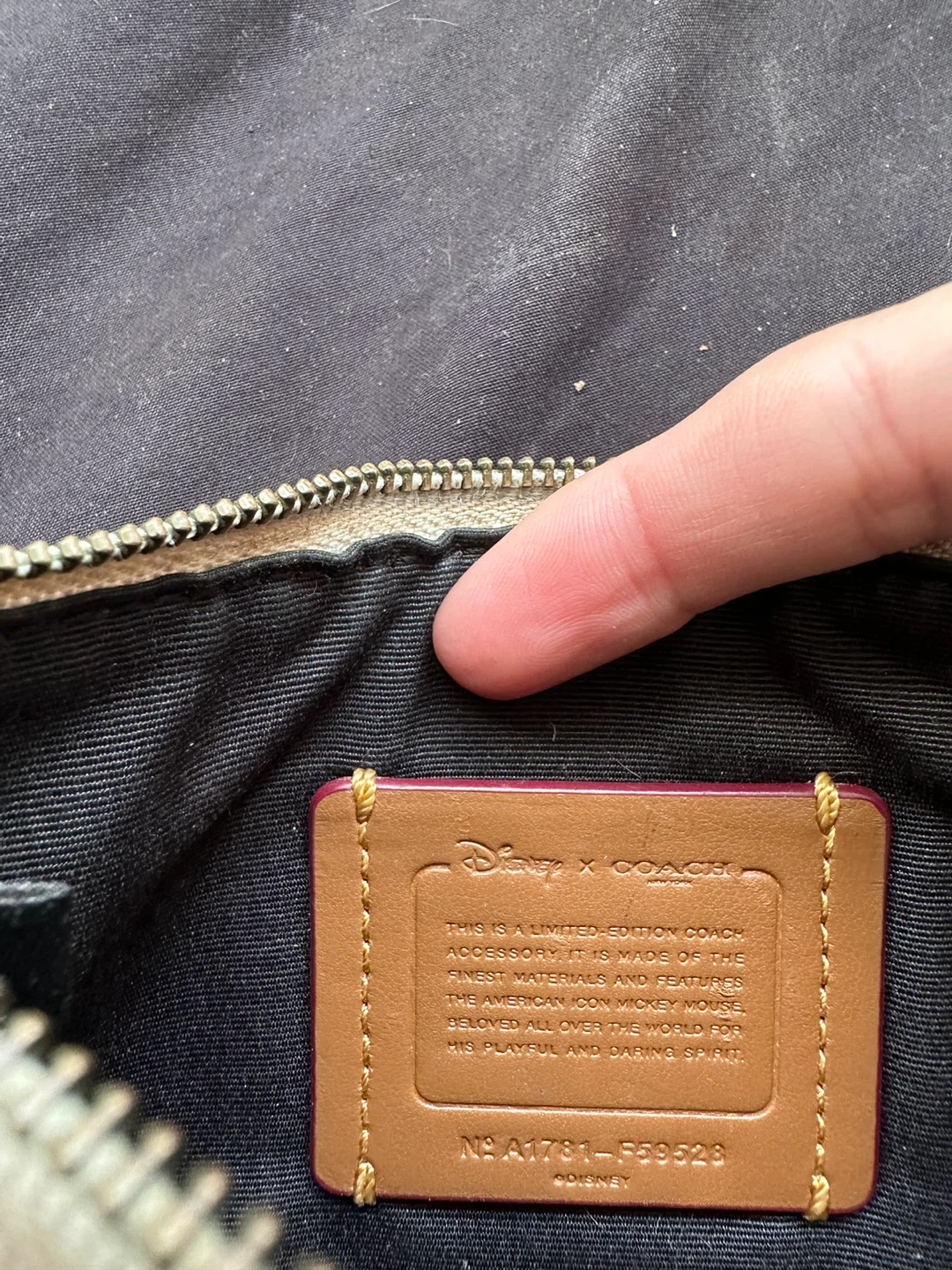 Coach x Disney Mickey Mouse Wristlet - photo 2