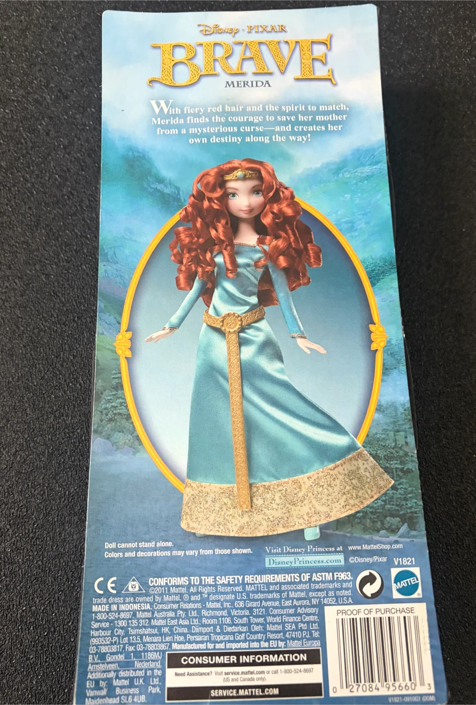 Disney Pixar Brave Merida Doll