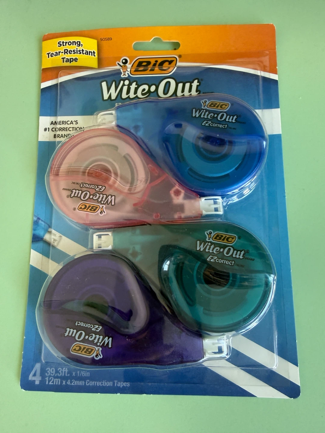 BIC Wite-Out EZ Correct Correction Tape 4 Pack